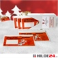 HILDE24 | Begleitpapiertaschen mit Weihnachtsmotiven in Spenderbox